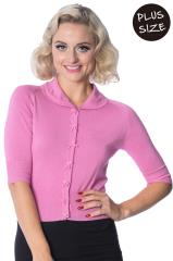 Banned April Shortsleeve Plus Size Cardigan - 11 Colours Available