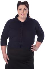 Banned April Shortsleeve Plus Size Cardigan - 11 Colours Available