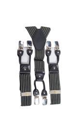 Banned Rockabilly Braces - Green / White