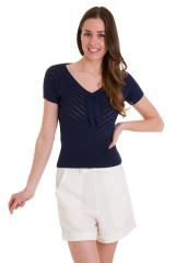 Banned Patricia Piontelle Top - Black, Navy or White