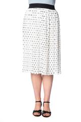 Dancing Days Retro Dots About Spots Skirt - White or Pink