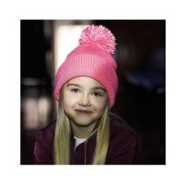 Beechfield Junior Reflective Bobble Beanie - 7 colours to choose 
