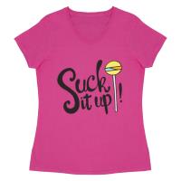 Sweet80 Suck It Up Tee - Pink or Black