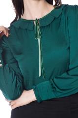 Banned Perfect Pleat Collar Top