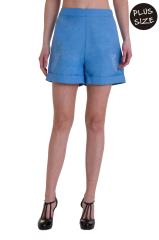 Banned Floral Days Plus Size Shorts - Yellow or Blue