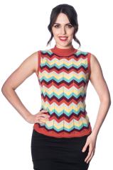 Banned Zadia Zig Zag Tank Top