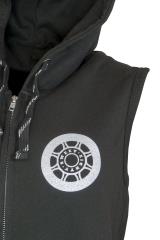 Sweet80 Suck It Up Sleeveless Zip Hoodie - Black