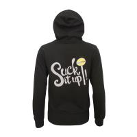 Sweet80 Suck It Up Long Sleeved Zip Hoodie - Black