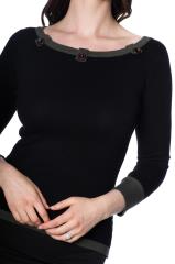 Banned Viveka Knitted Tab Top