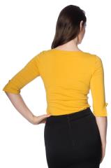 Banned Plus Size Oonagh Basic Top - 4 Colours