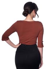 Banned Plus Size Oonagh Basic Top - 4 Colours