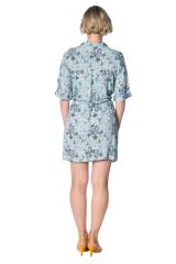 Dancing Days Santorini Dreams Relaxed Shirtdress