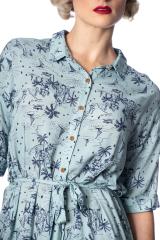 Dancing Days Santorini Dreams Relaxed Shirtdress