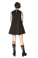 Lost Queen Urban Vamp Collar Studs Dress