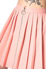 Lost Queen Urban Vamp Pleats Skirt  