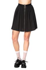 Lost Queen Urban Vamp Pleats Skirt  