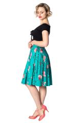 Dancing Days Vintage Peacock Baroque Skirt