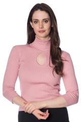 Banned Louise Ribbed Knit Polo - 3 Colours
