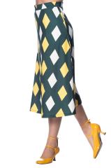 Banned 60s Diamond Skirt