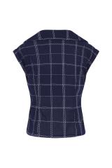 Dancing Days 20's Retro Chill Checks Blouse
