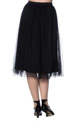 Banned Timea Tule Skirt - Black or Burgundy